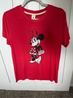 Homage Minnie Mouse Graphic Tee - Red